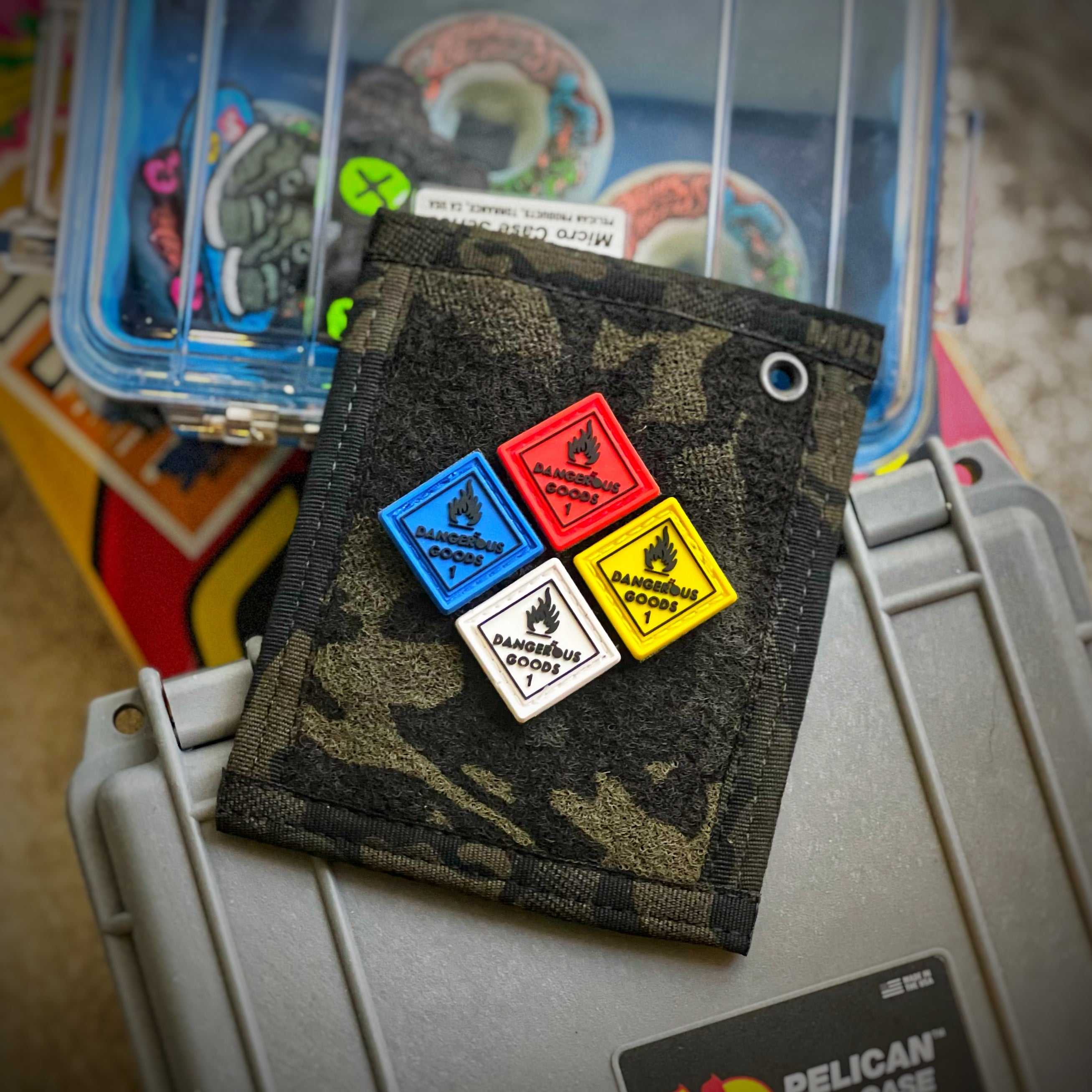 Dangerous Goods® Classic Placard Ranger Eye Patch - 4 Colors