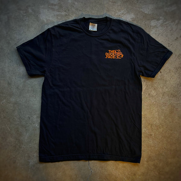 ZFD® The Duck Face T-Shirt - Pumpkin Orange