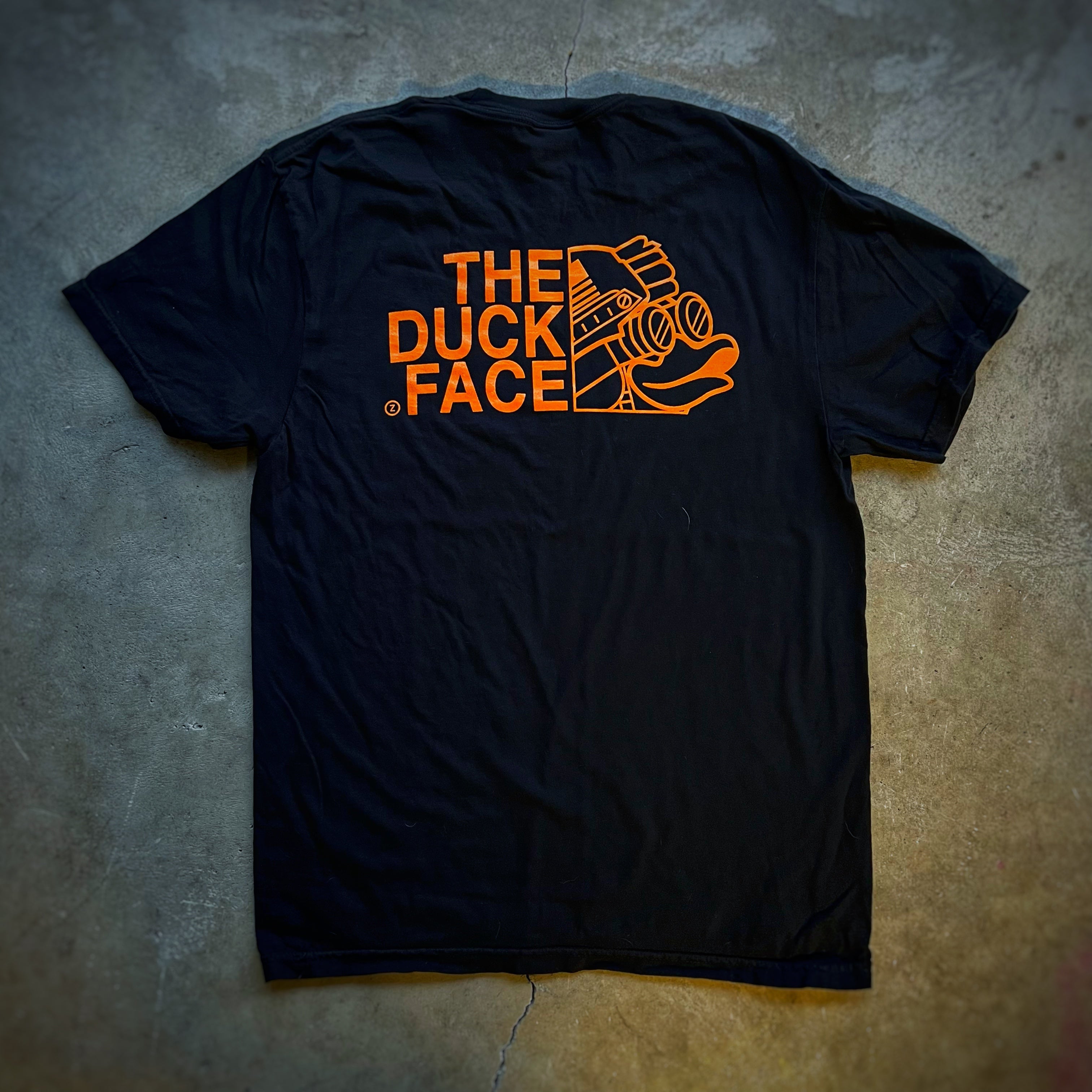 ZFD® The Duck Face T-Shirt - Pumpkin Orange