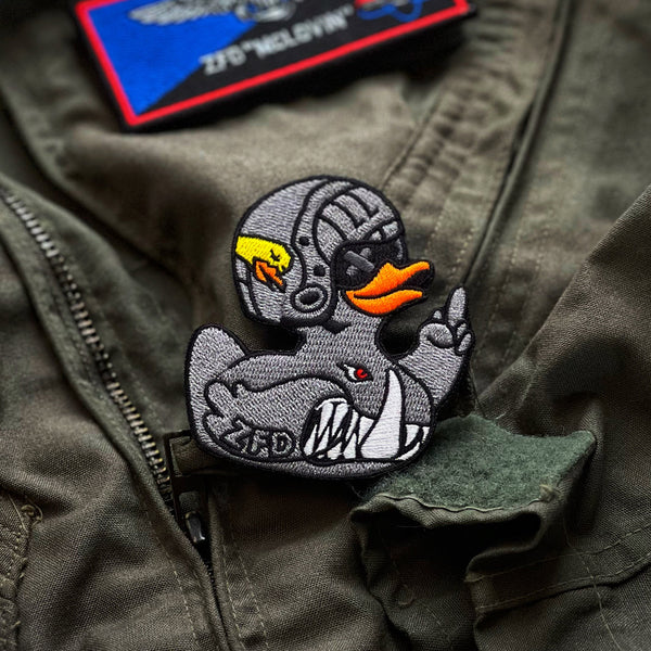 Zero Fucks Duck® Classified Series Patch - V2 A10 Warthog Duck