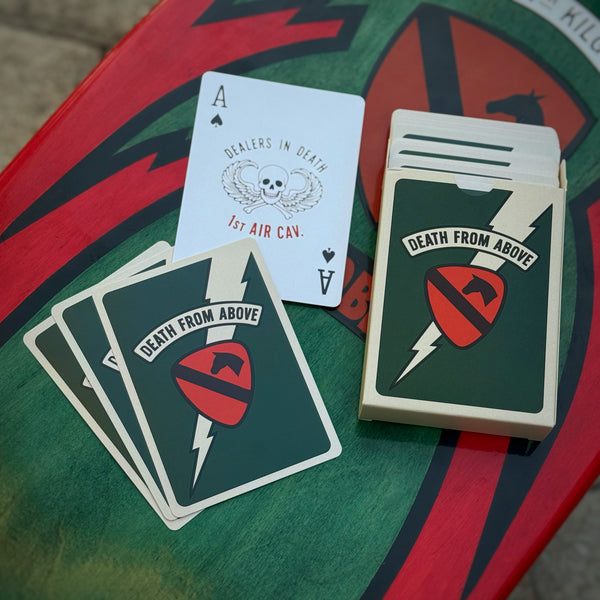 Kilgore “Death From Above” 1st Air Cav Death Cards Poker Card Set