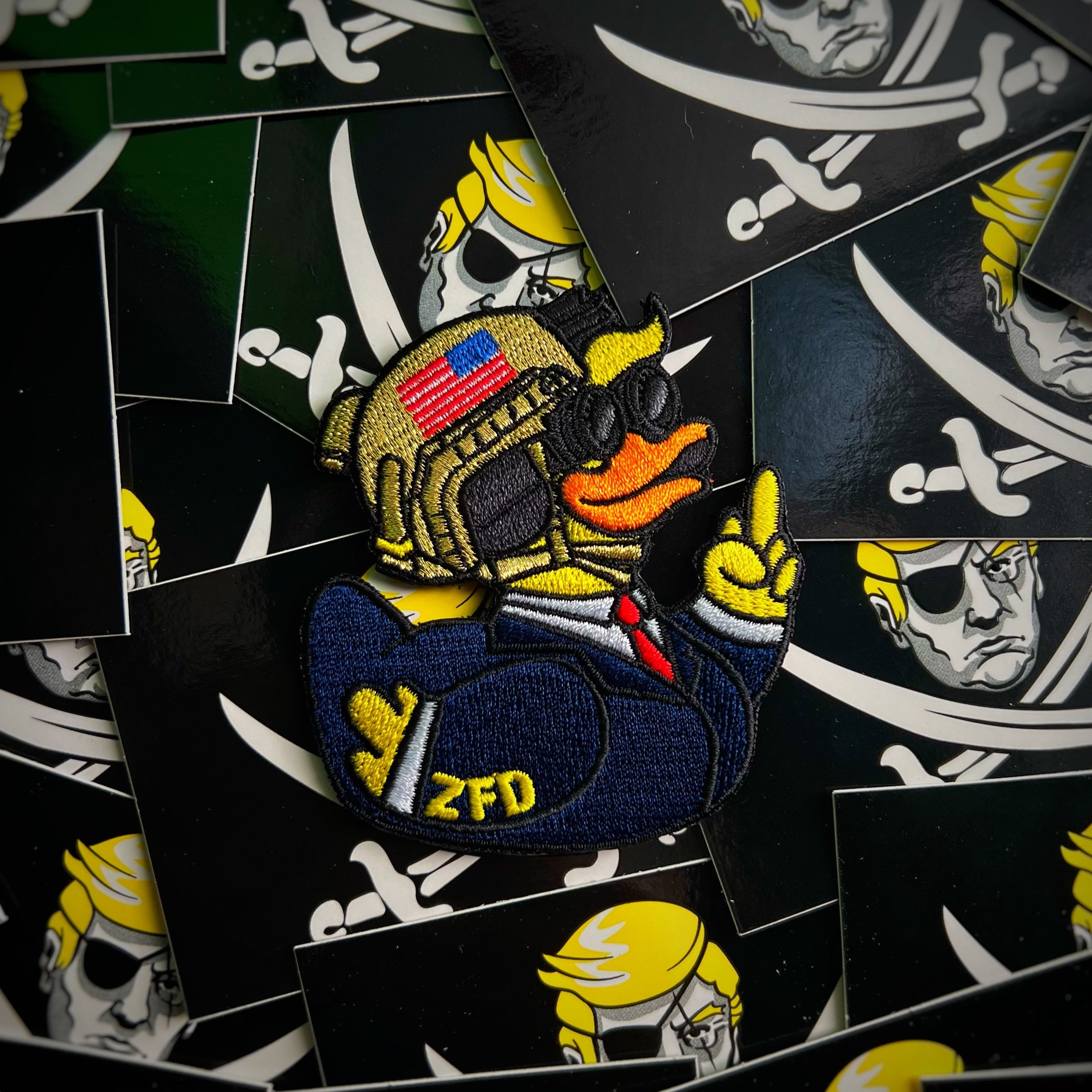 Zero Fucks Duck® Trump Duck Patch - V2