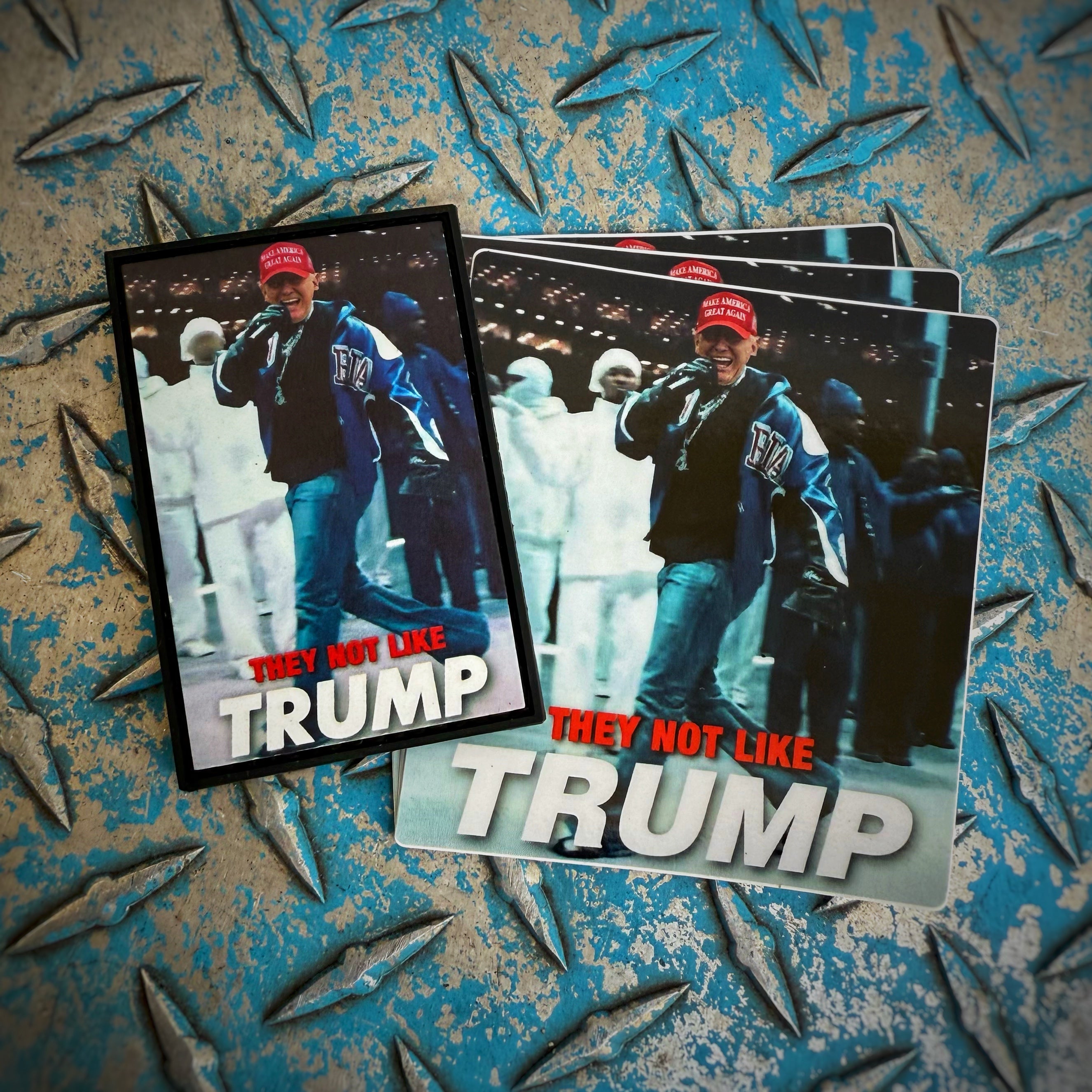 Dangerous Goods® They Not Like Trump PVC Patch