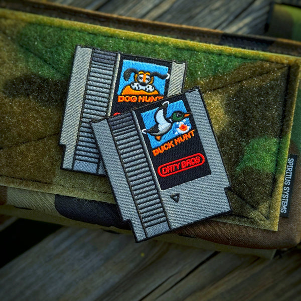 Dangerous Goods® Duck Hunt x Dog Hunt Cartridge Embroidered Patch Set