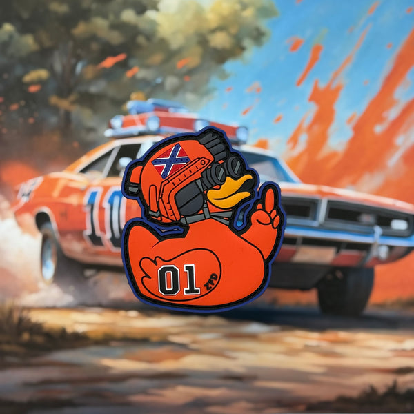 Zero Fucks Duck® Gen Lee “Ducks of Hazard” PVC Patch