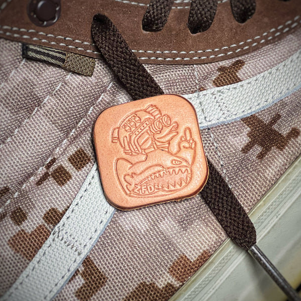 Zero Fucks Duck® Classified Ranger Eye Leather Patch Series