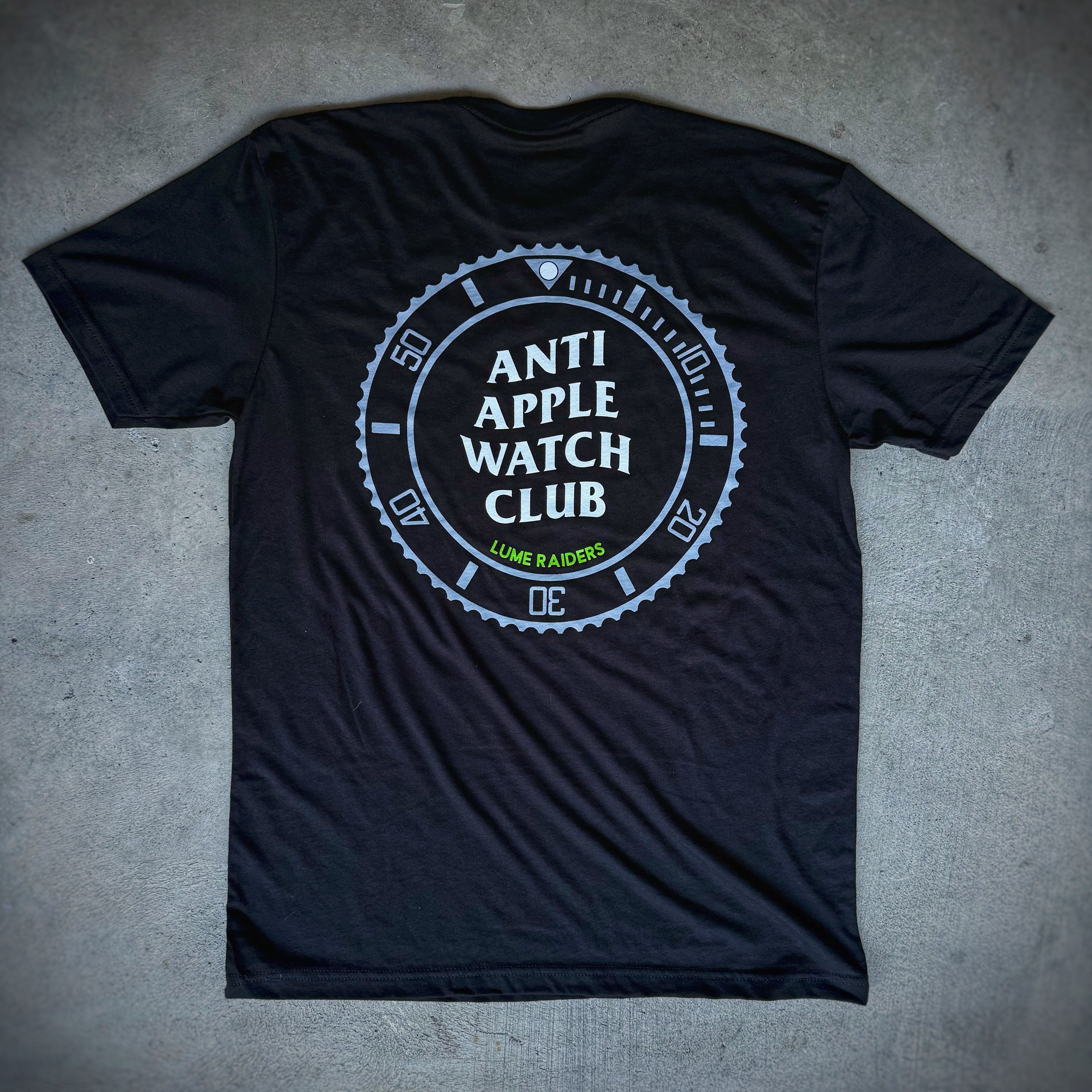 Lume Raiders™ Official Anti Apple Watch Club T-Shirt