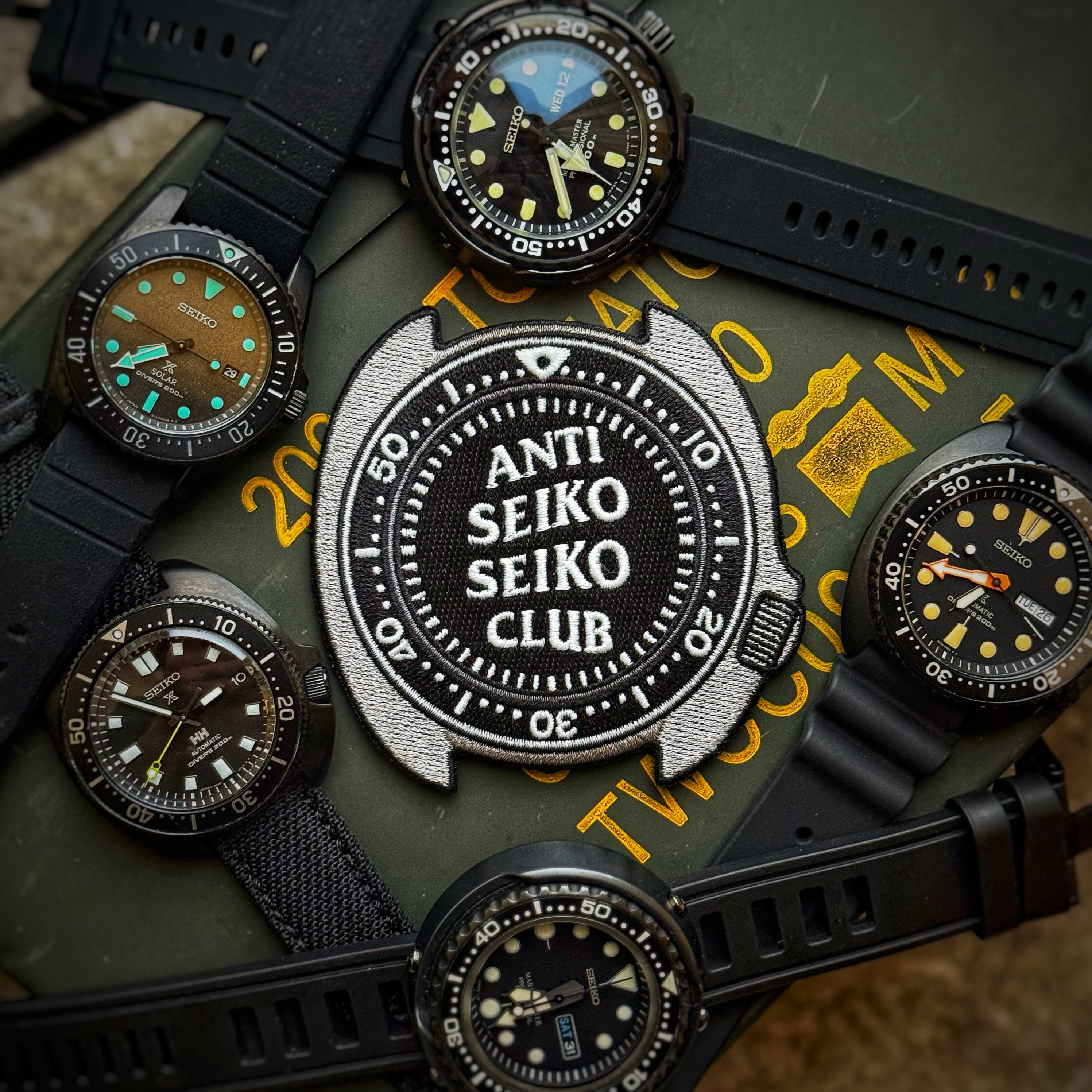 Lume Raiders™ Anti Seiko Seiko Club Patch - V1 “Willard”