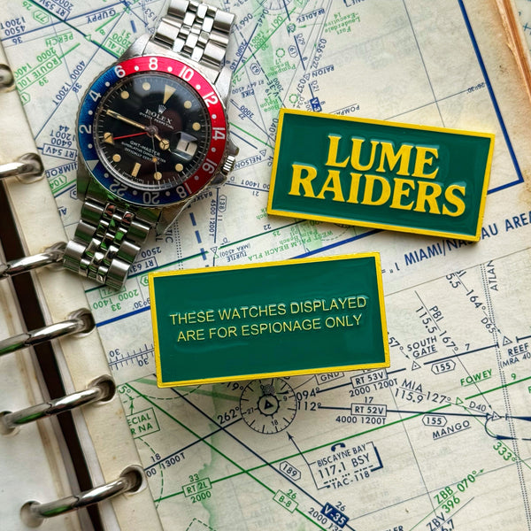 Lume Raiders™ For Espionage Only Sign Challenge Coin