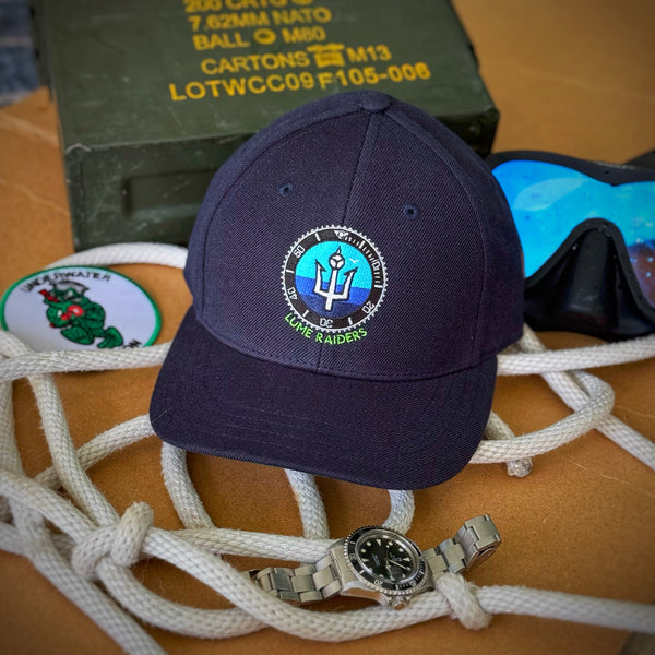 Lume Raiders™ DEEP SEA Trident Teams Hat - Navy