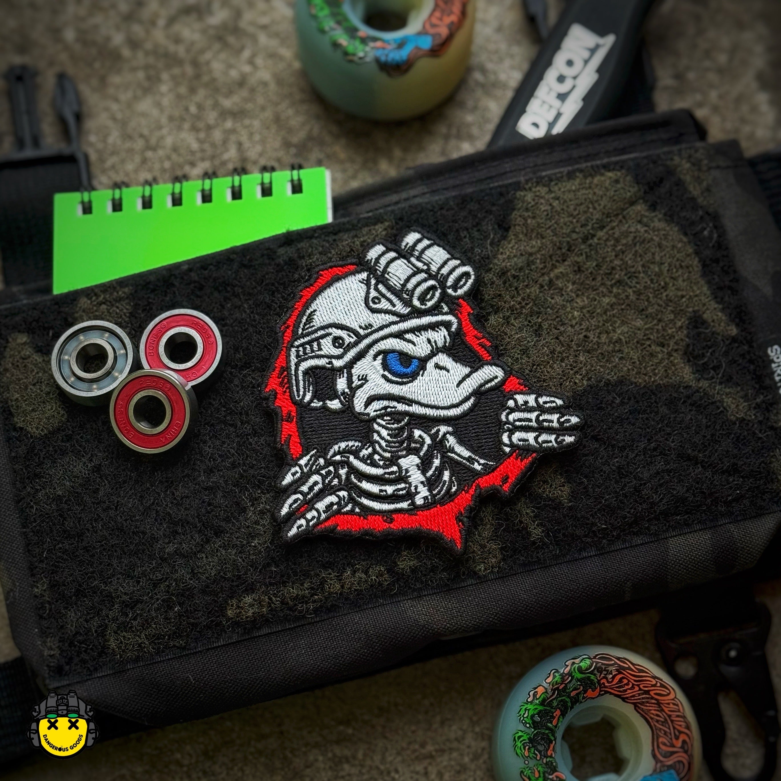 ZFD® x Dangerous Goods® Zero Duck Thirty Skeleduck Patch