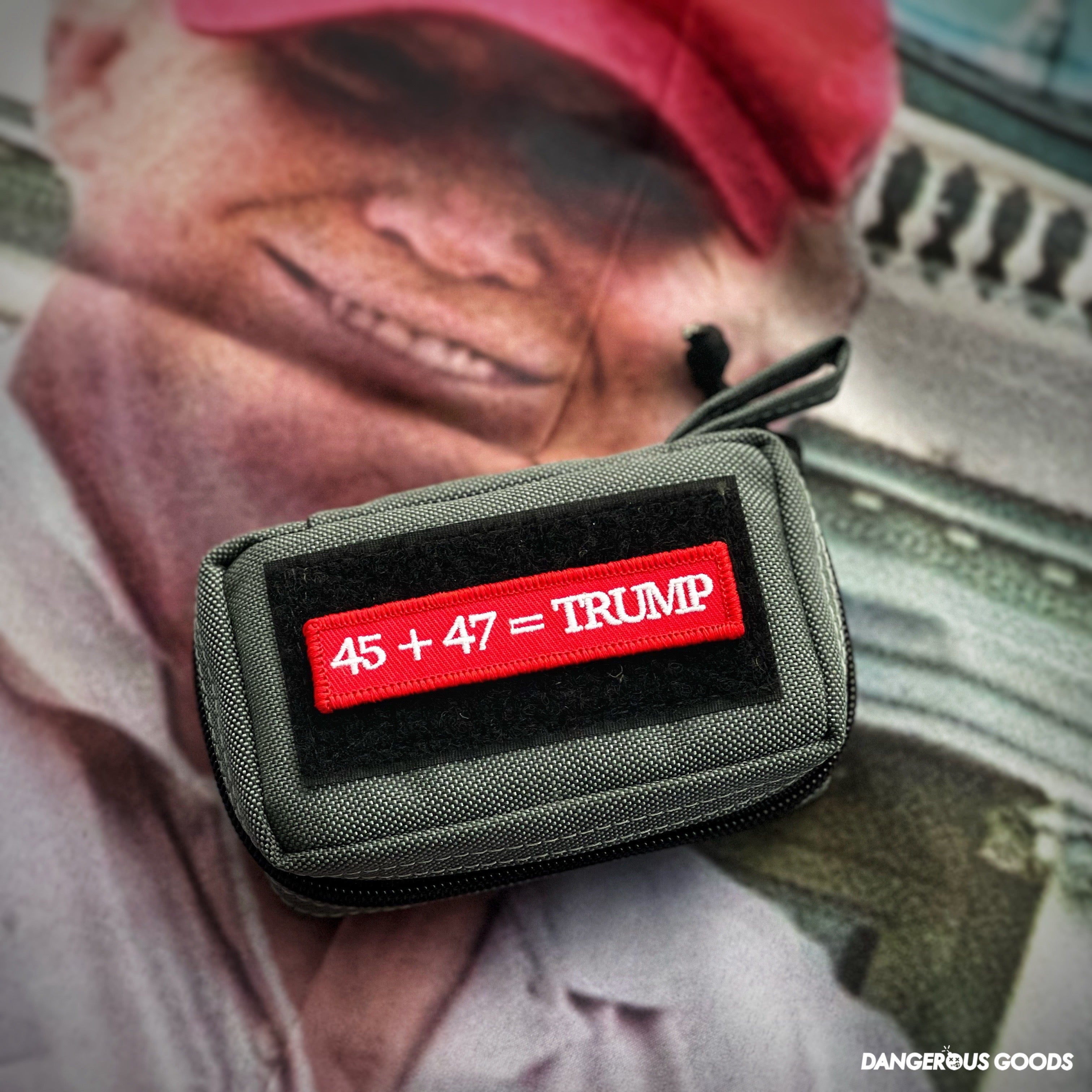 Dangerous Goods® 45 + 47 = Trump Math Morale Patch