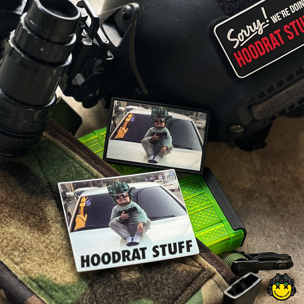 Dangerous Goods® Hoodrat Stuff PVC Patch - V1