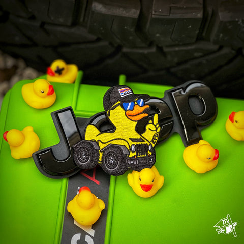 ZFD® Jeep Rubber Duck Patch - V2 Yellow