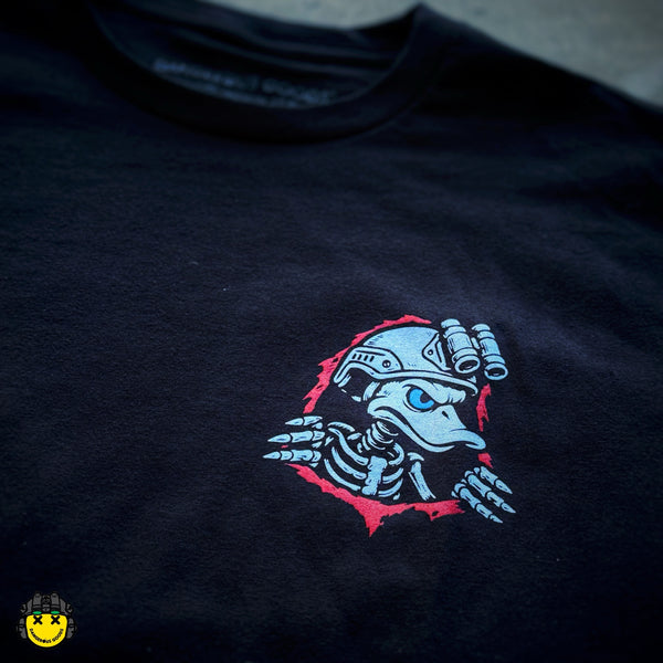 ZFD® x Dangerous Goods® Zero Duck Thirty Skeleduck T-Shirt