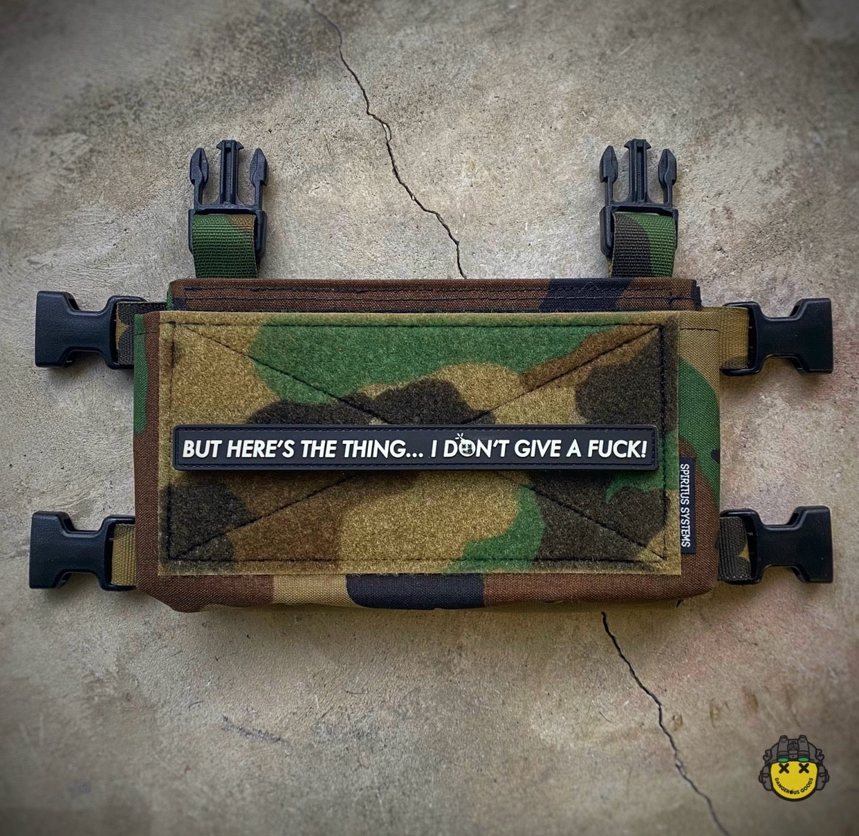 Dangerous Goods® But Here’s The Thing I Don’t Give A Fuck PVC Morale Patch