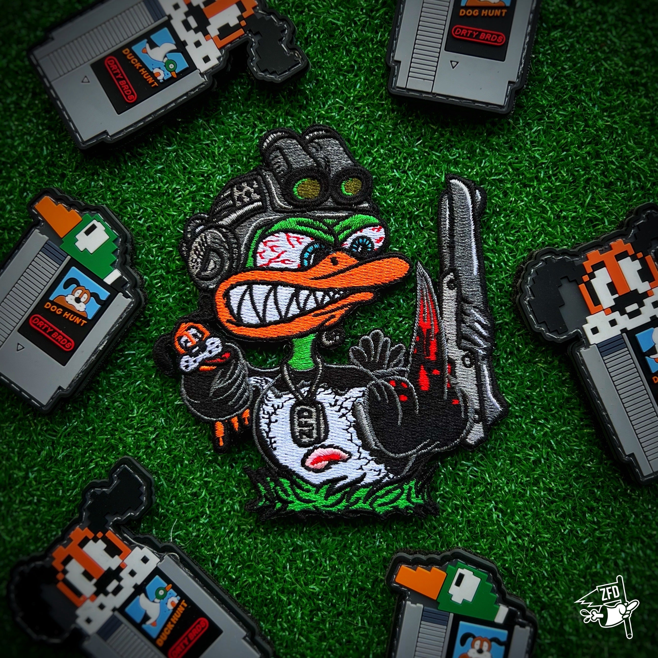 Zero Fucks Duck® Lab Worx Morale Patch - #2 Duck Hunter