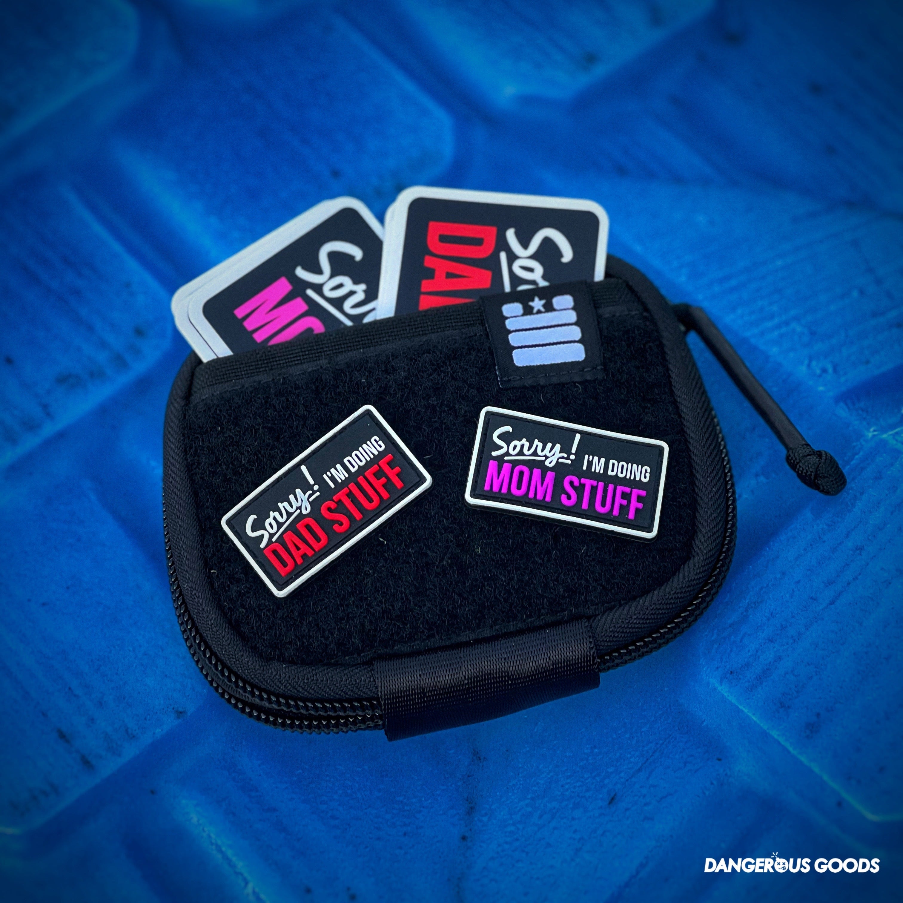 Dangerous Goods® Sorry I'm Doing Dad Stuff / Mom Stuff Sign Ranger Eye Patch Series