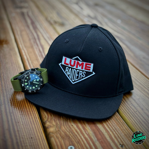 Lume Raiders™ "LUME BOYS" Snapback Hat - Black