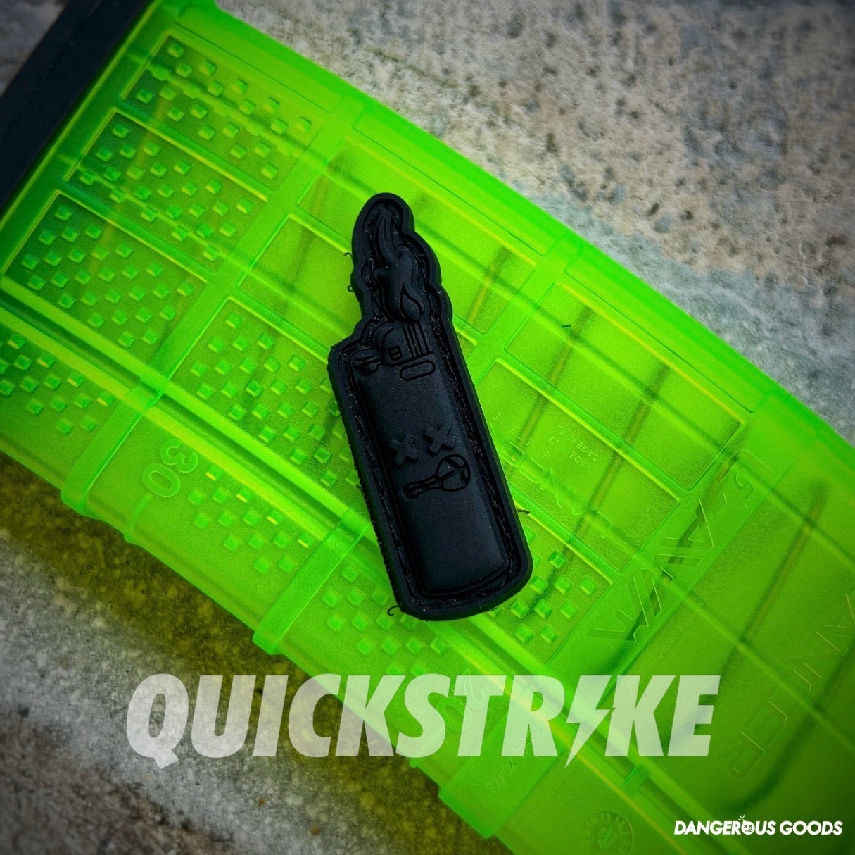 Bob Lighter Ranger Eye PVC Patch - Triple Black