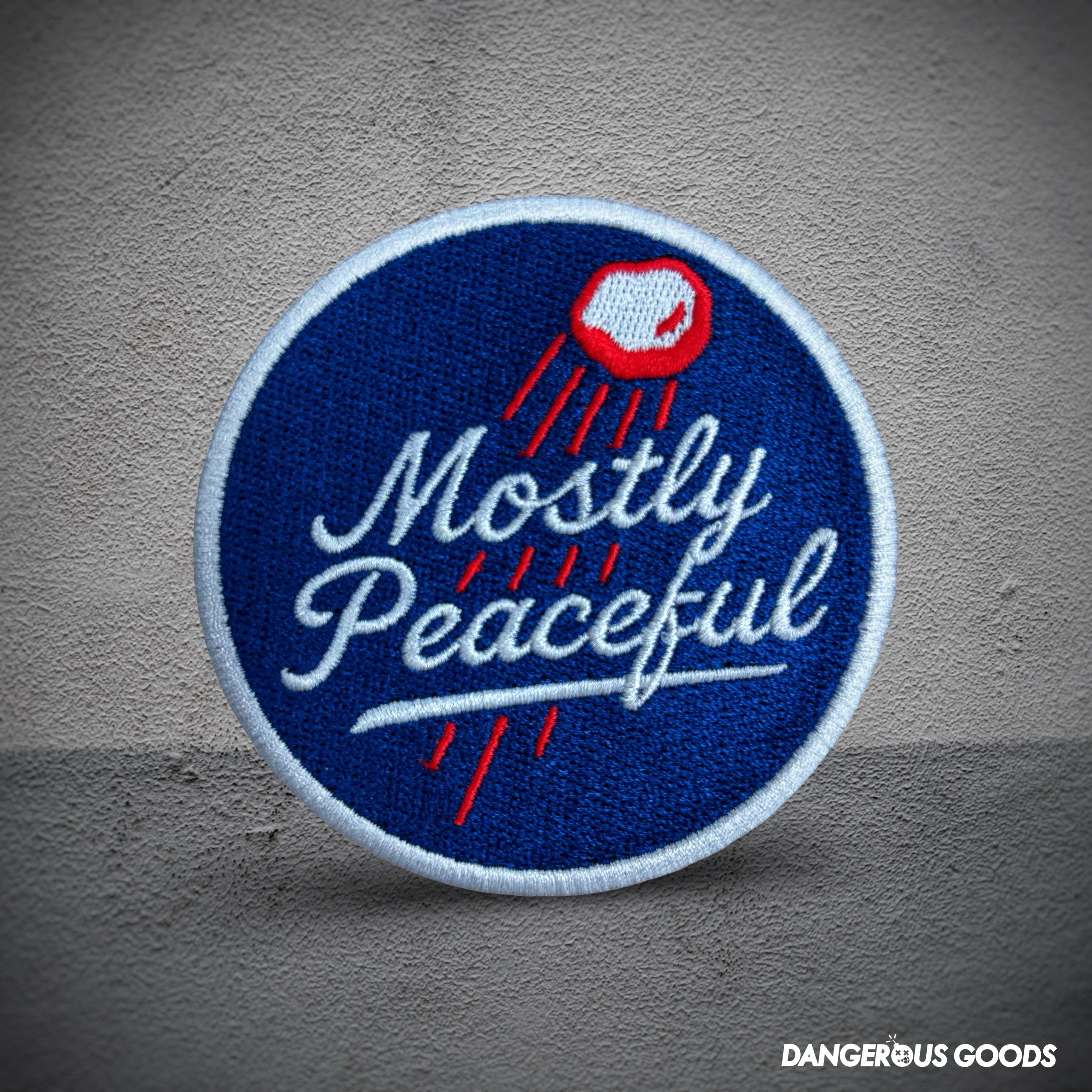 Dangerous Goods® Mostly Peaceful LA Riot Champs Patch