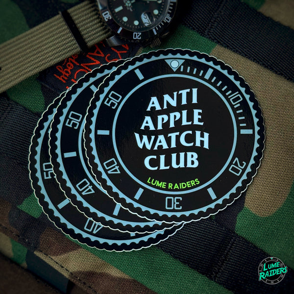 Lume Raiders™ Anti Apple Watch Club Sticker
