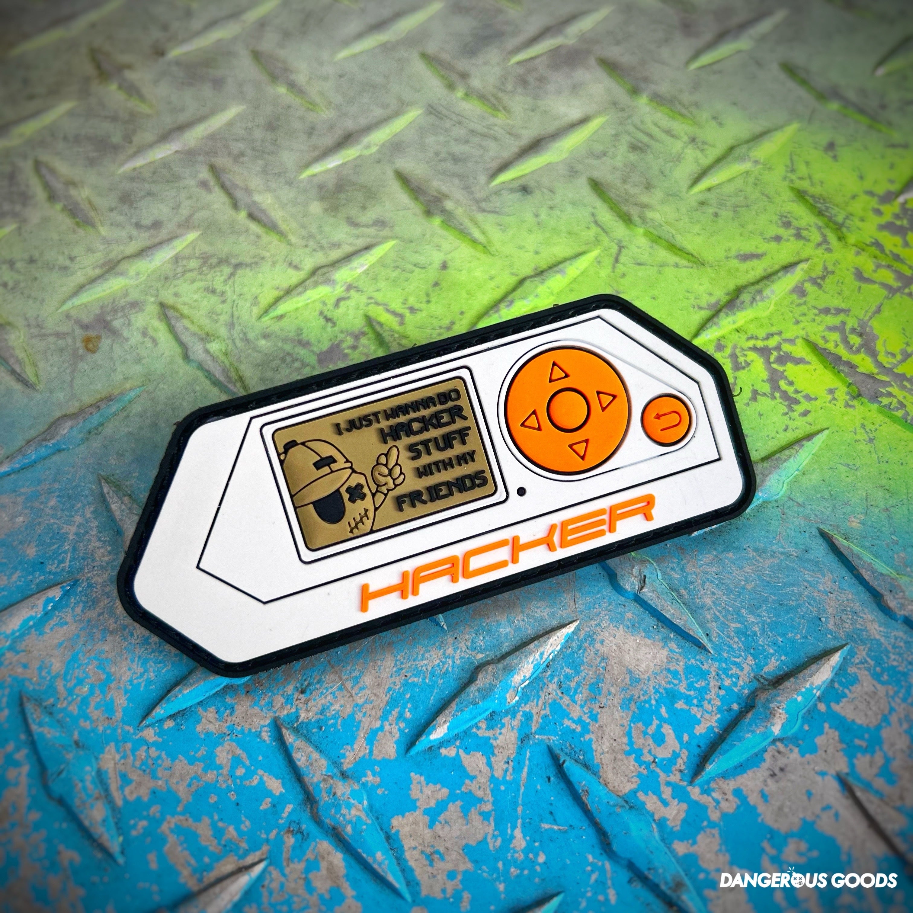 Dangerous Goods® Hacker Zero PVC Morale Patch - V1