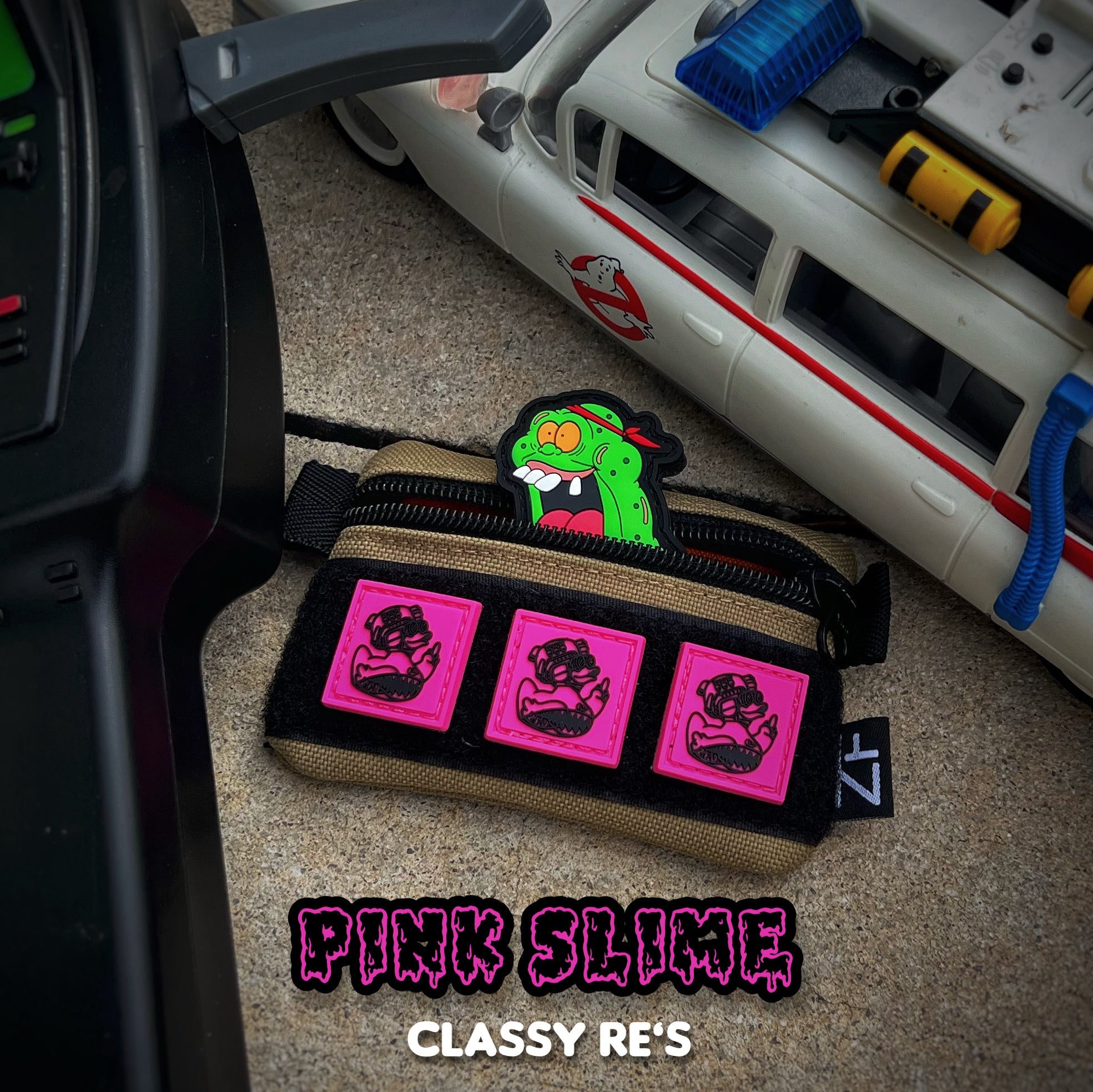 Zero Fucks Duck® Classified Ranger Eye Patch Series - V7 “Pink Slime”