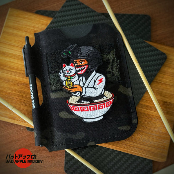 Bad Apple Kunoichi “Lucky Cat” Rice Bowl Patch - V1