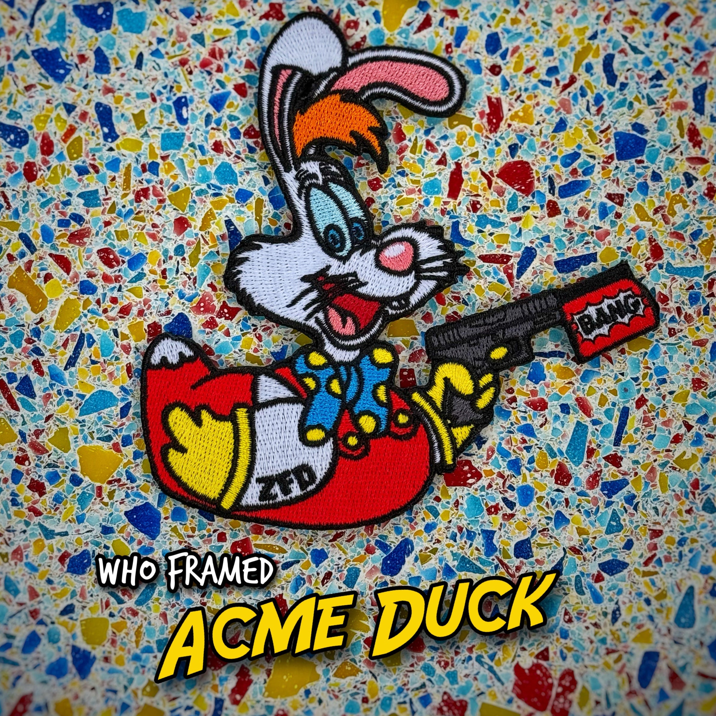 Zero Fucks Duck® Acme Duck ZFD Rabbit Patch