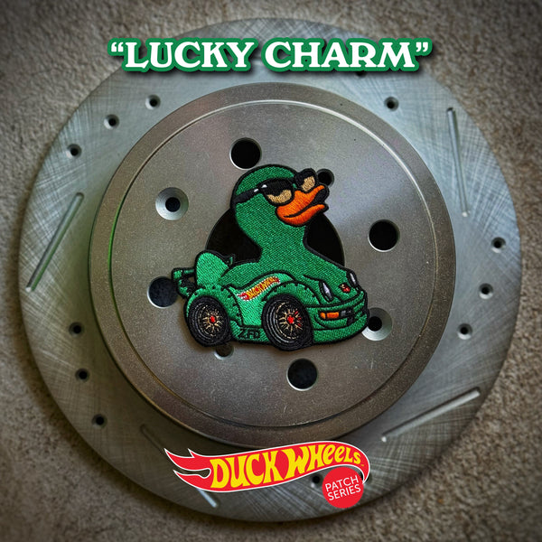 Zero Fucks Duck® Duck Wheels Porsche 993 “Lucky Charm” Car Patch