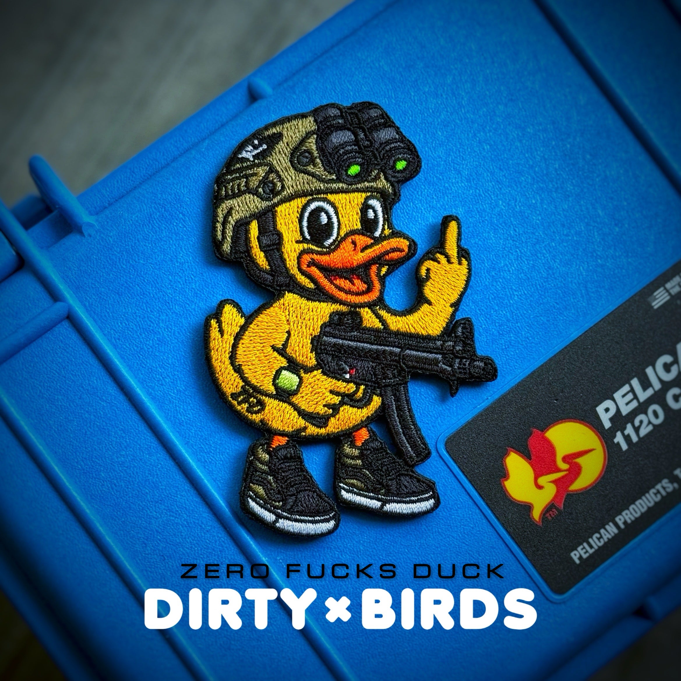 Zero Fucks Duck® x Dirty Birds “Duck-Off” Patch - V1