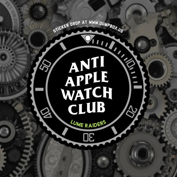 Lume Raiders™ Anti Apple Watch Club Sticker