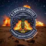 Dangerous Goods® B-2 MOP Overnight Delivery Guaranteed Squadron Patch