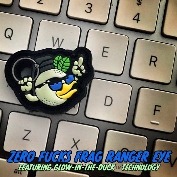 ZFD® Zero Fucks Frag PVC Ranger Eye Morale Patch