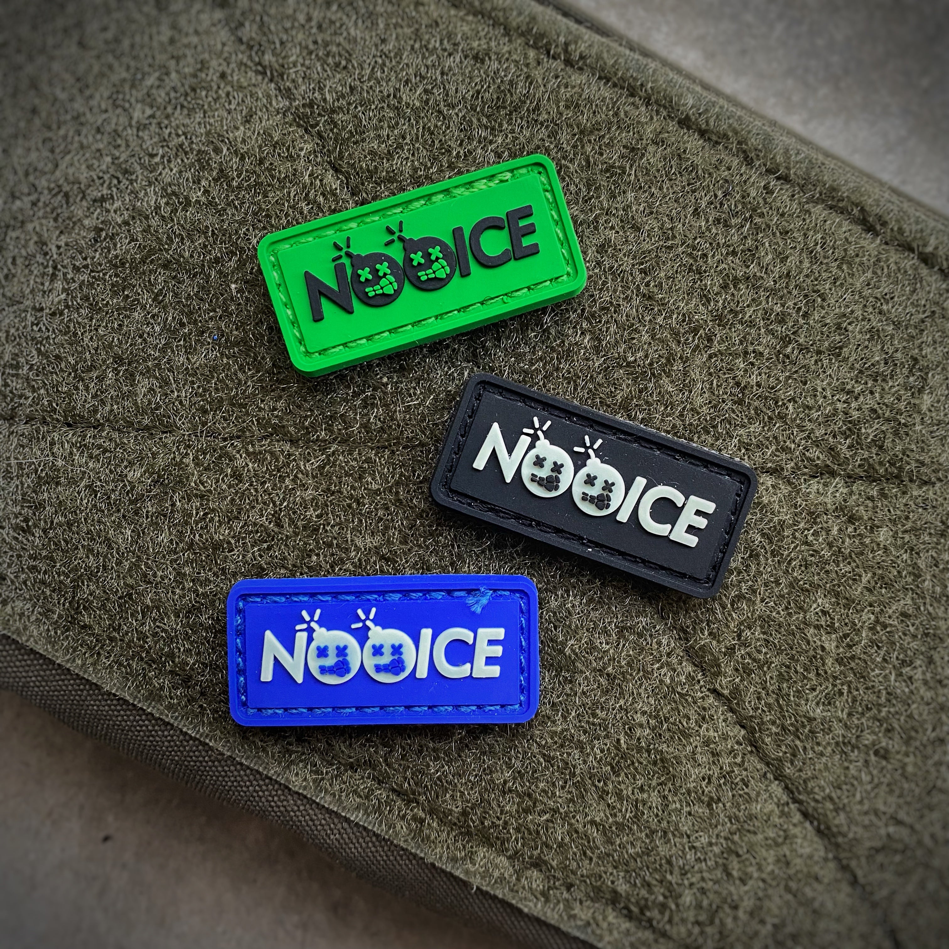 Dangerous Goods® “NOOICE” PVC Morale Patch - 3 Colors