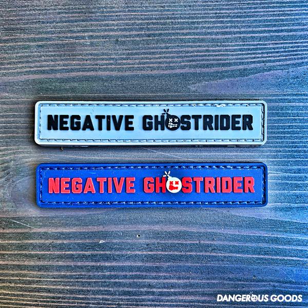 Dangerous Goods® “NEGATIVE GHOSTRIDER” PVC Morale Patch