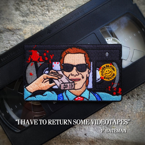 Dangerous Goods® Bateman Videotapes Morale Patch