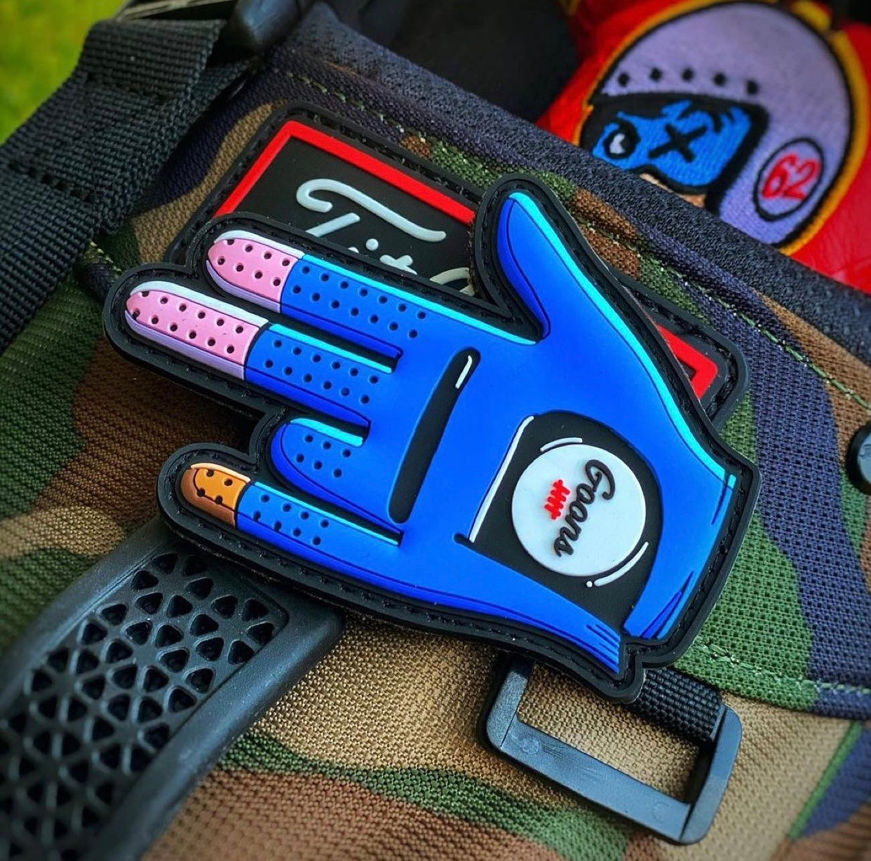 Goons Golf The Shocker Fingers Glove Patch