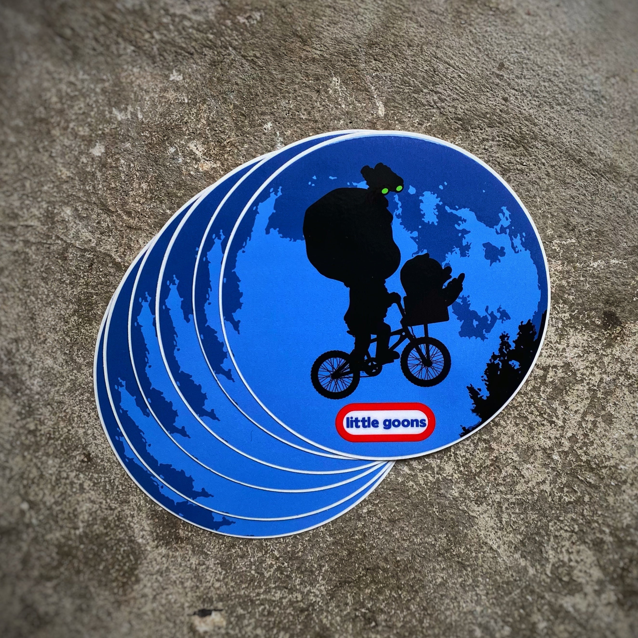 Little Goons™ x ZFD® Extra-Ducktrestrial BMX Sticker