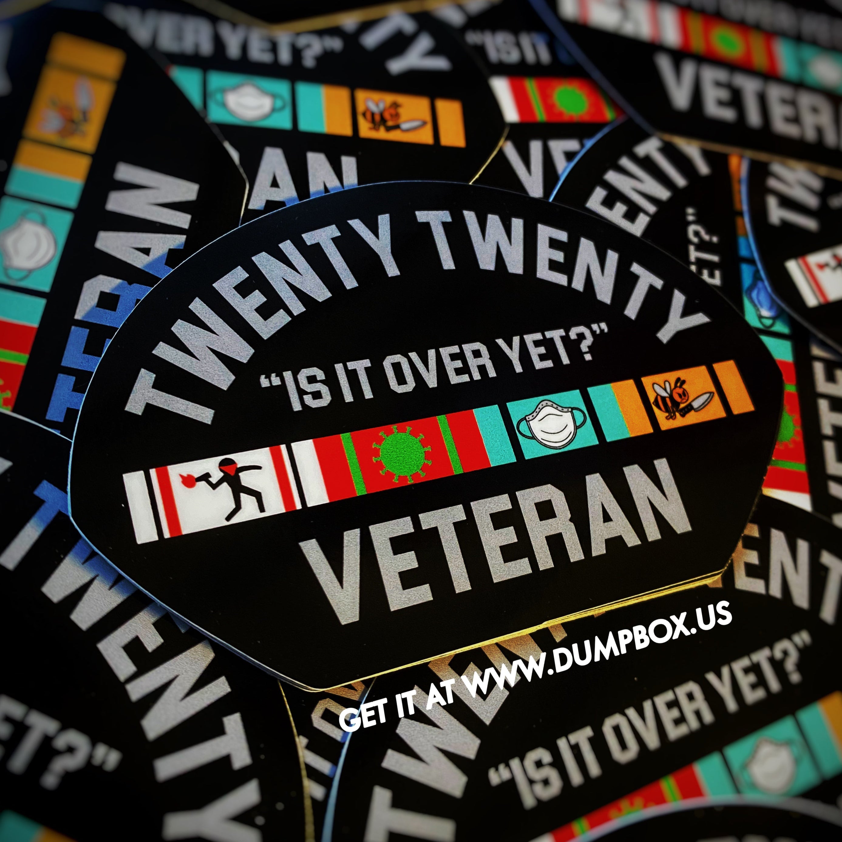 Dangerous Goods® Twenty Twenty Veteran Sticker