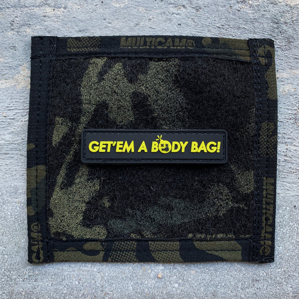 Dangerous Goods® “Get’em A Body Bag” PVC Morale Patch
