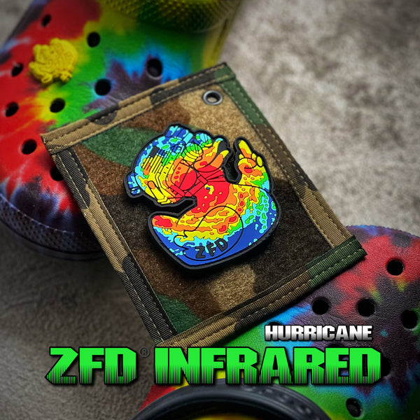 Zero Fucks Duck® Hurricane Infrared Duck PVC Morale Patch