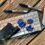 Zero Fucks Duck® PVC Thin Blue Line USB 3.0 32GB Flash Drive