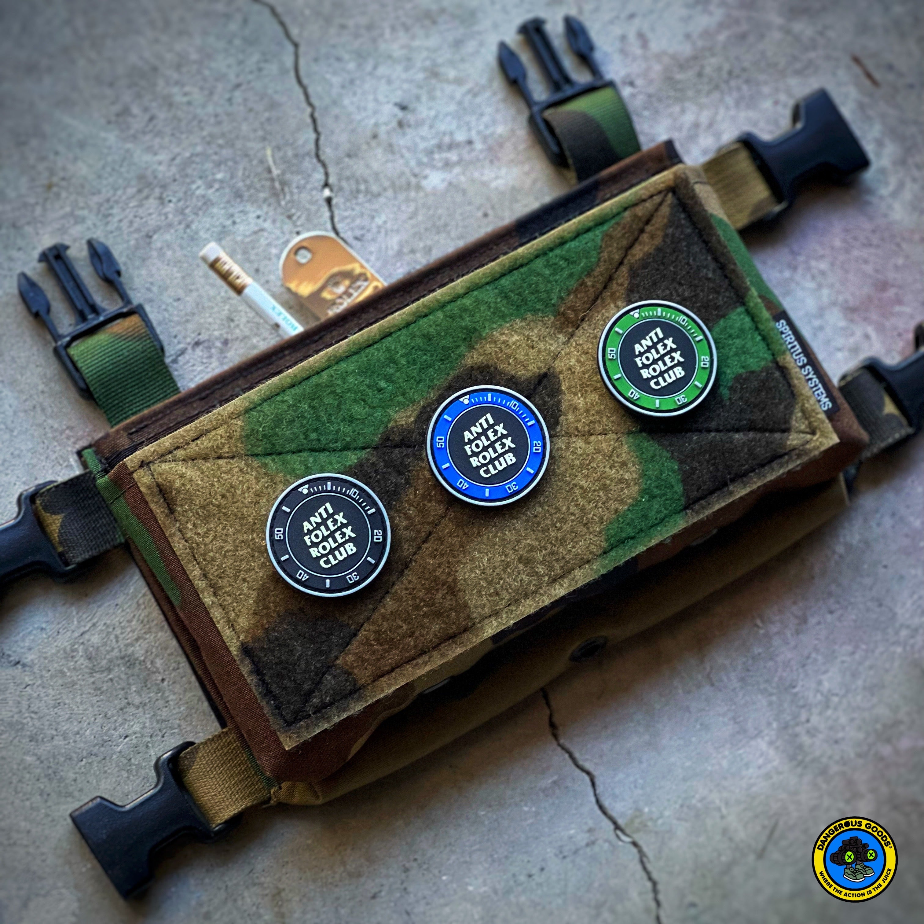 Dangerous Goods® Anti Folex Club RE Patch Series