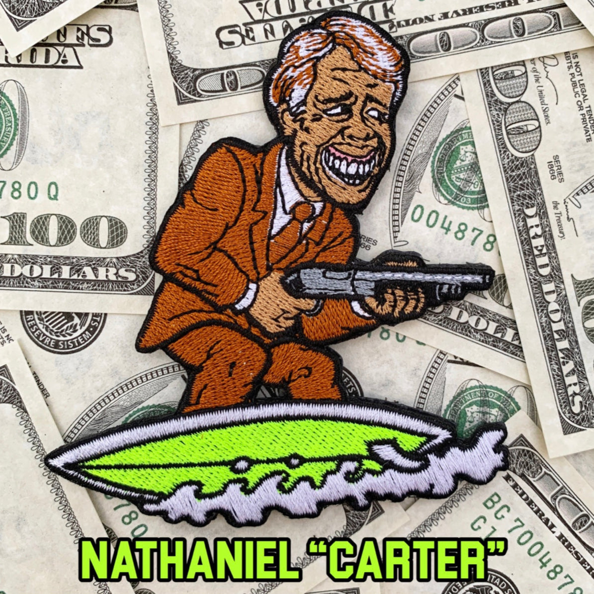 Dangerous Goods® x Steve Nazar ‘POINTLESS BREAK’ President Carter Patch