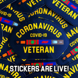 Dangerous Goods® Coronavirus Veteran Sticker
