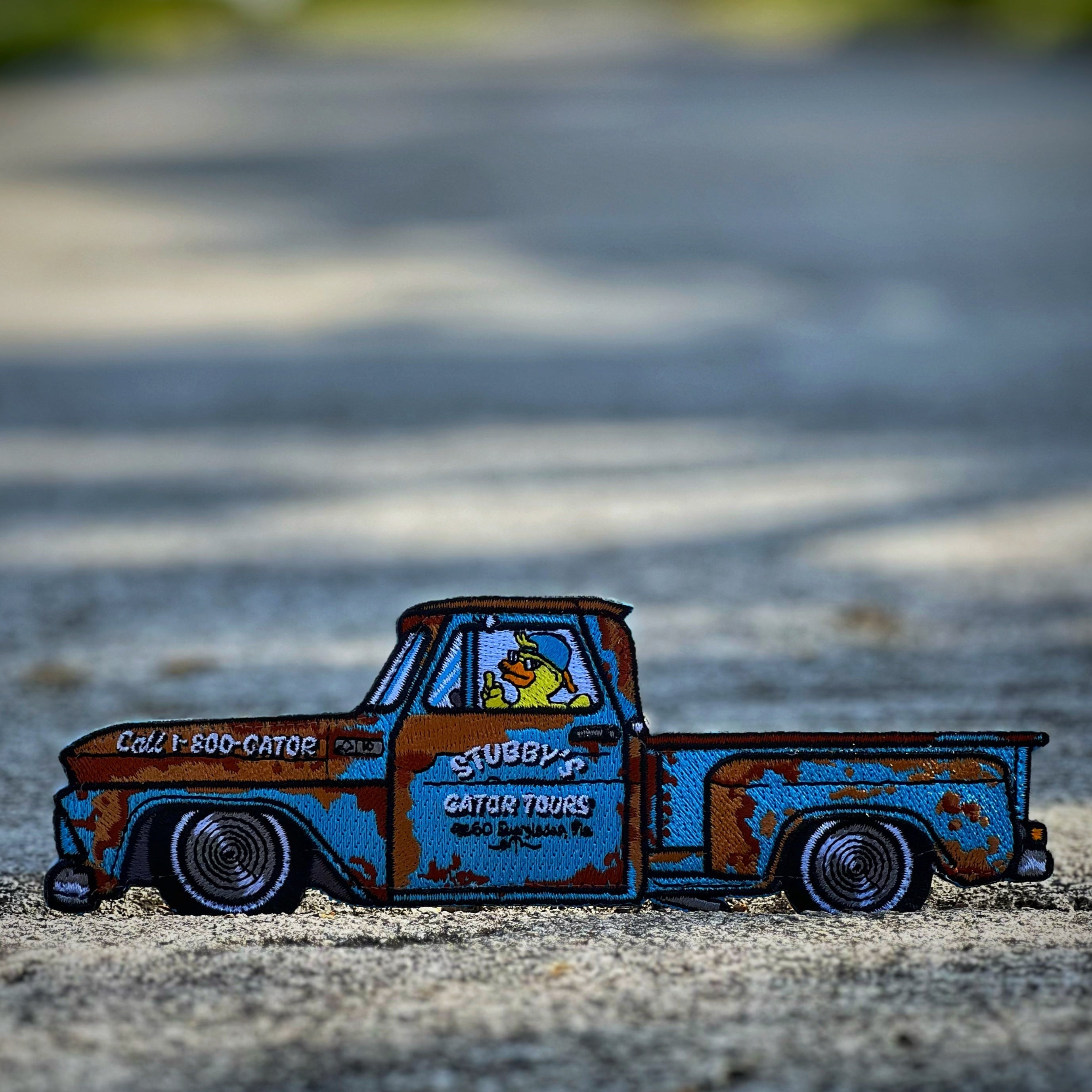 ZFD® Stubby’s Gator Tours 1965 Chevy C-10 Truck Patch