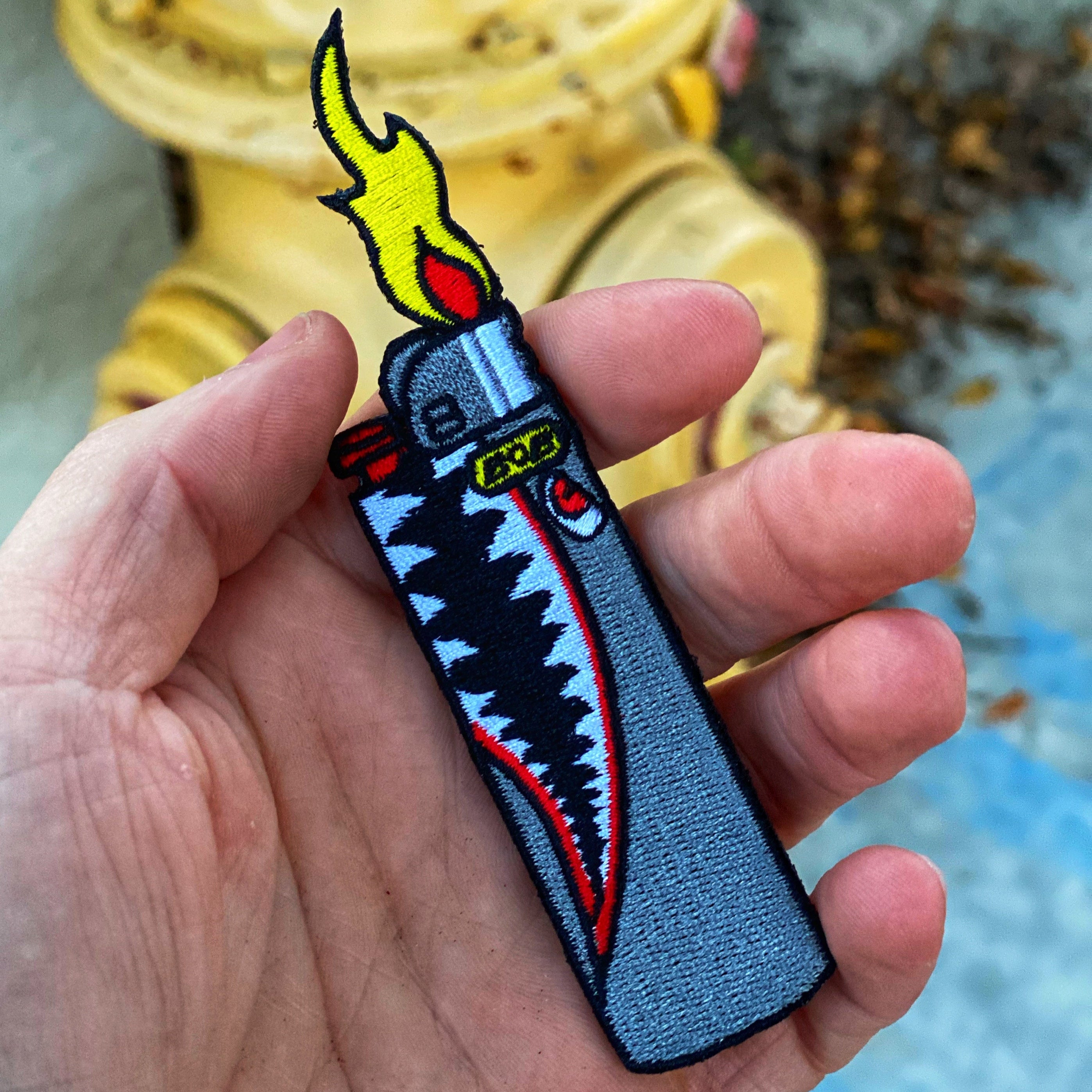 Zero Fucks Bob EDC Lighter Morale Patch Classified Flying Tigers Series