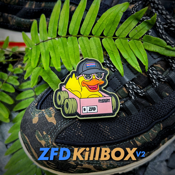 Zero Fucks Duck® KillBOX Mini Patch Series - V2